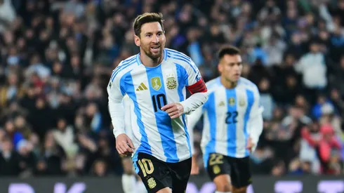 Messi y Lautaro, los goleadores ante Venezuela.