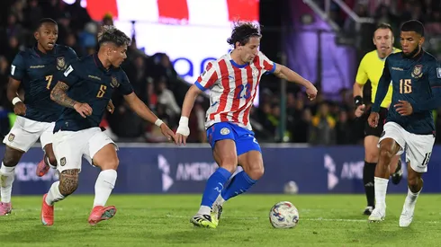 Galarza Fonda sumó minutos ante Ecuador.