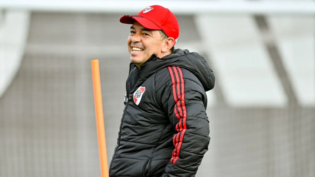 A 10 días para el partido con Palmeiras, Gallardo tendría tres dudas.