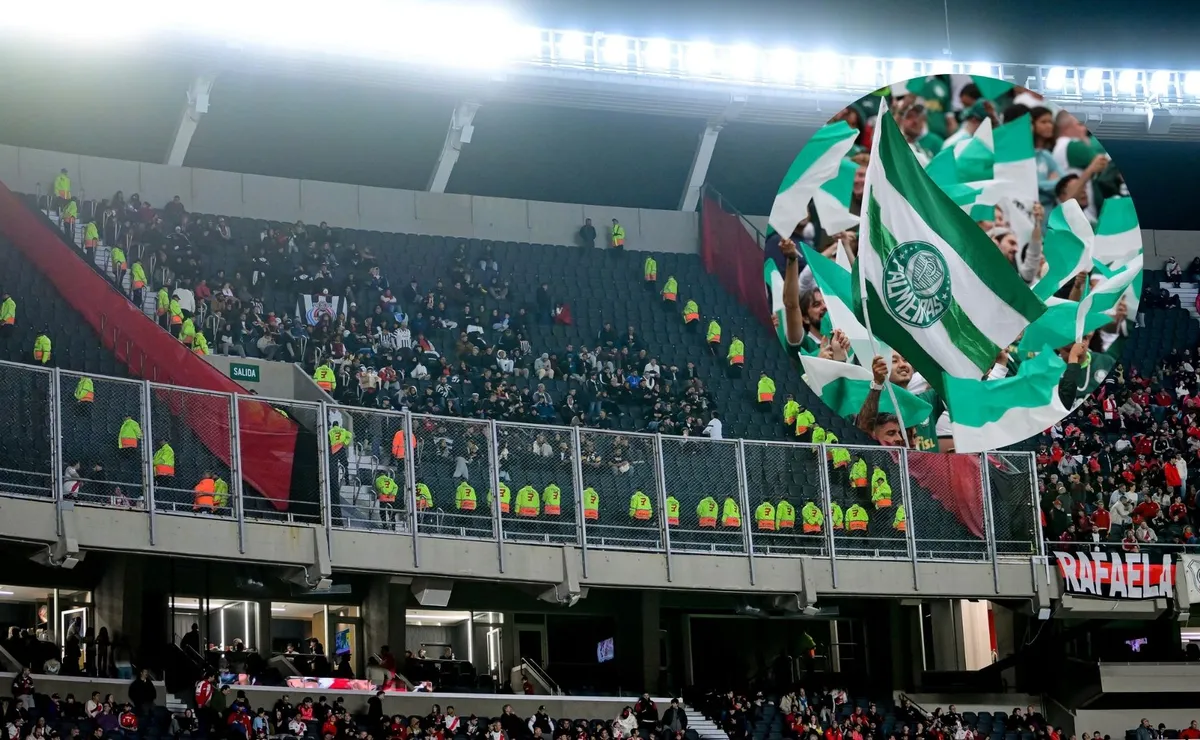 Cómo puede haber visitantes en el Monumental.