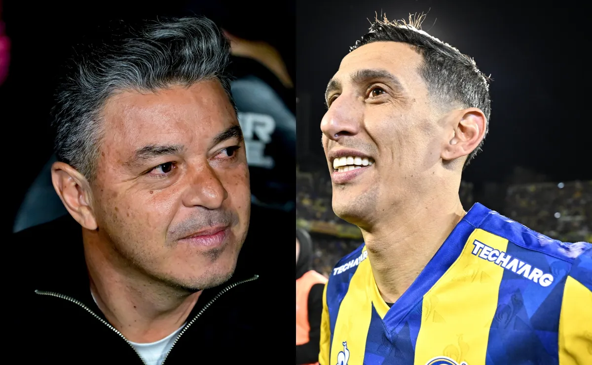 Gallardo vs. Di María: duelo de titanes.
