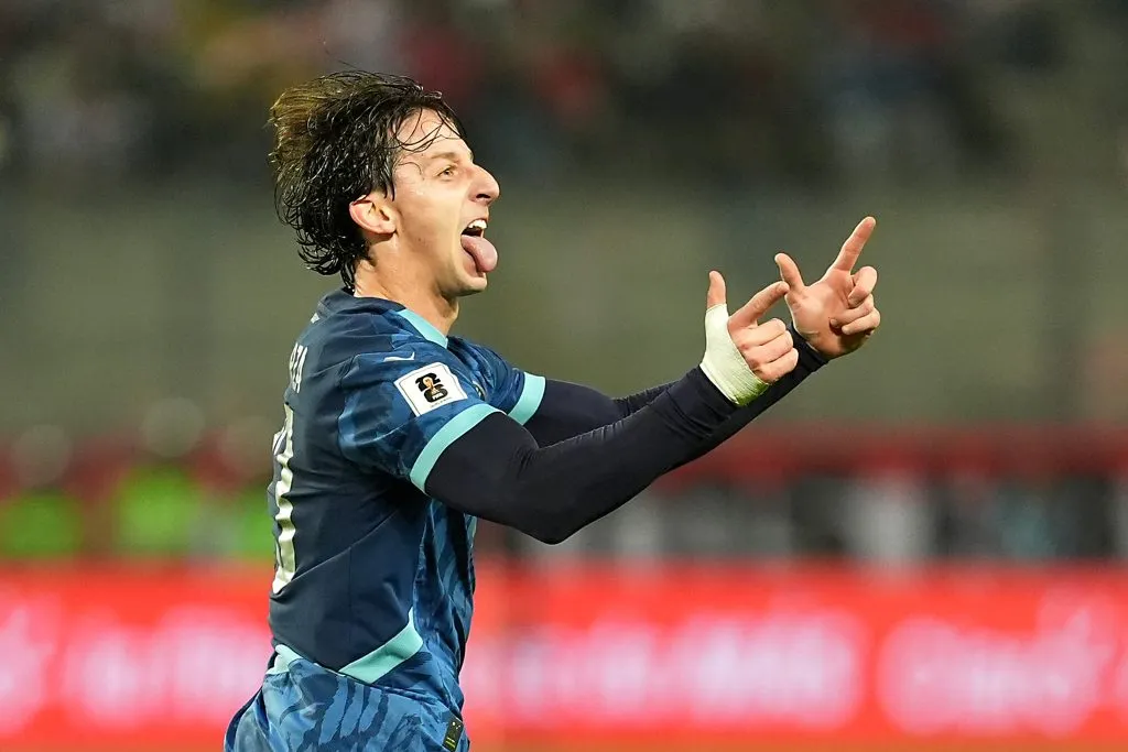 Gol de Matías Galarza Fonda en Paraguay para el triunfo como visitante ante Perú.