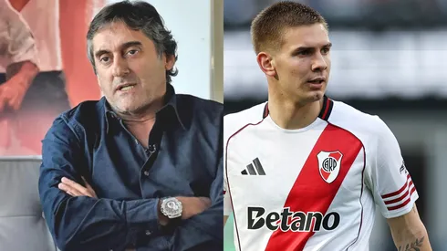 Francescoli habló de la salida de Mastantuono.