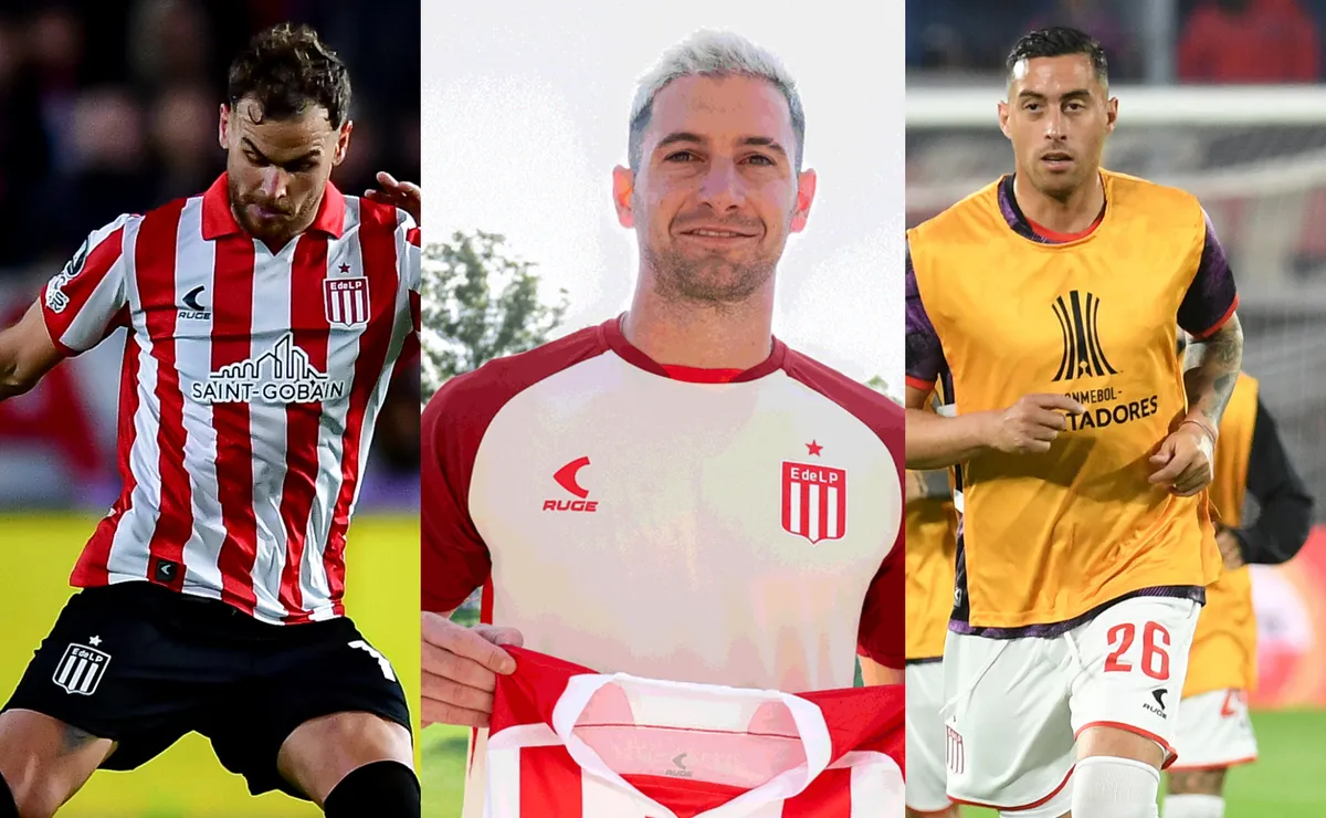 Los tres ex River que juegan en Estudiantes.