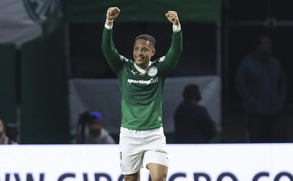 Vitor Roque, la gran figura de Palmeiras.