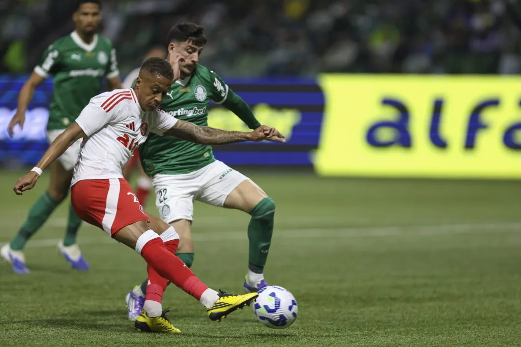 Palmeiras se floreó antes de jugar con River. (Getty)