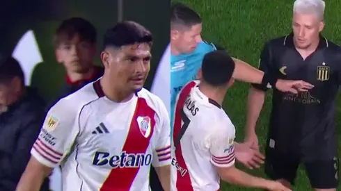 El gesto de Salas que enojó a los de Estudiantes.