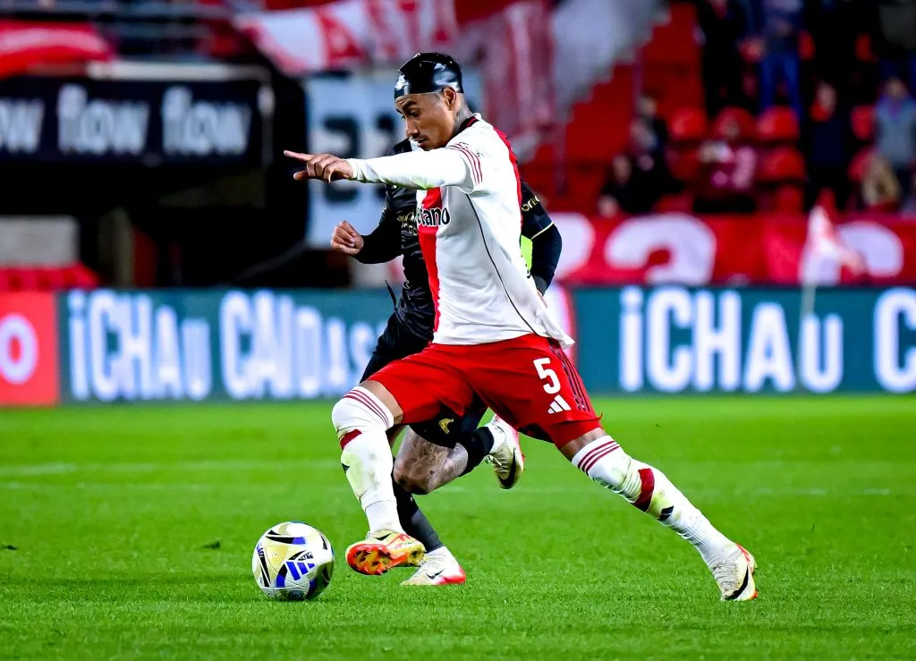 Portillo tuvo un gran partido ante Estudiantes. (Getty)