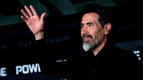 Eduardo Domínguez se quejó del arbitraje.