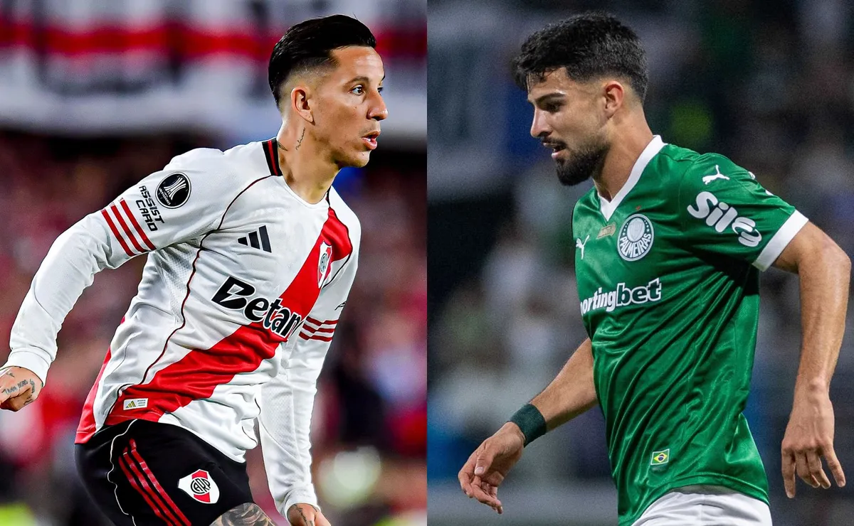 River vs. Palmeiras se enfrentan en el Estadio Monumental por la ida de los cuartos de final.