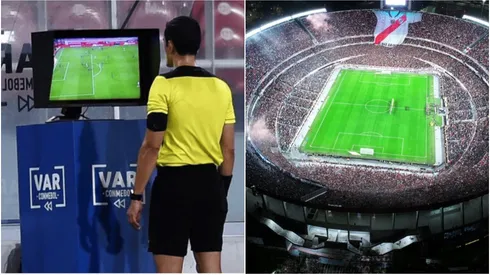 En River vs Palmeiras las decisiones VAR serán anunciadas por micrófono.