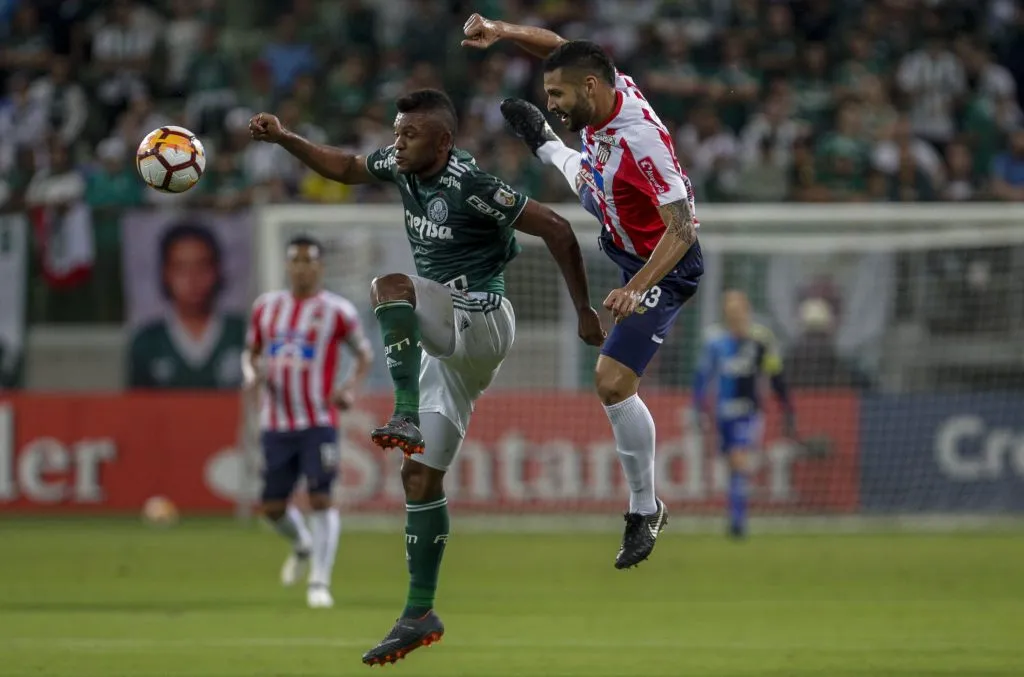 Borja arrancó bien pero se fue mal del Palmeiras. (Getty)