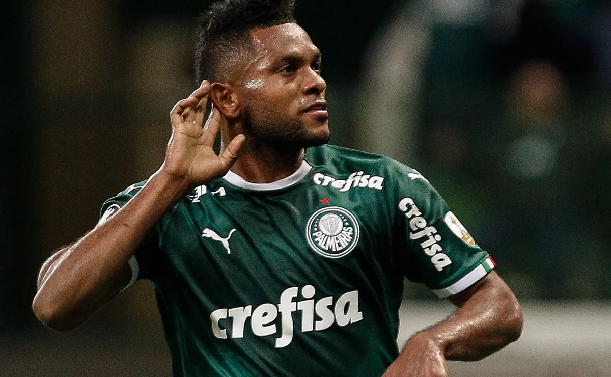 Miguel Borja se vuelve a encontrar con Palmeiras.