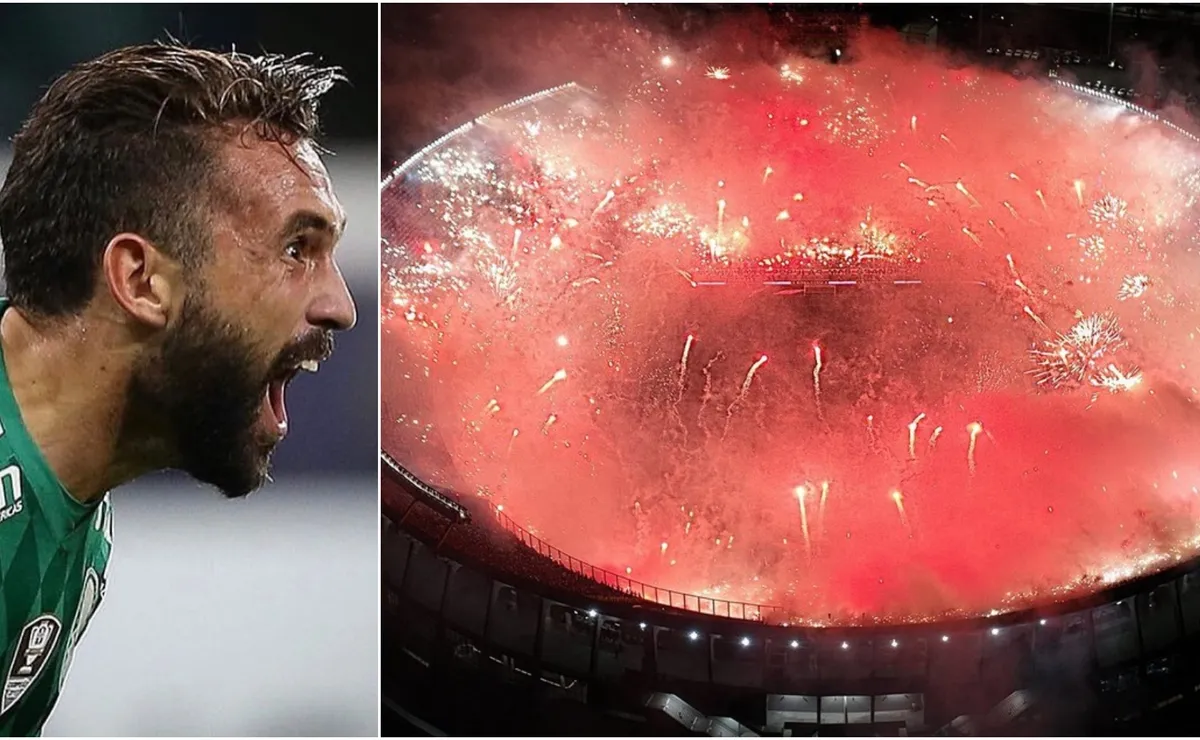 El ex Palmeiras Agustín Allione habló de la hinchada de River antes del cruce de cuartos de Copa Libertdores 2025.