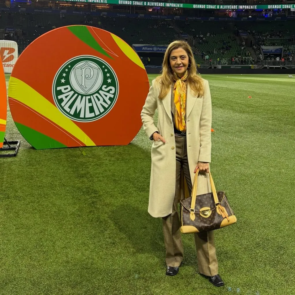 Leila Pereira, presidenta de Palmeiras de Brasil