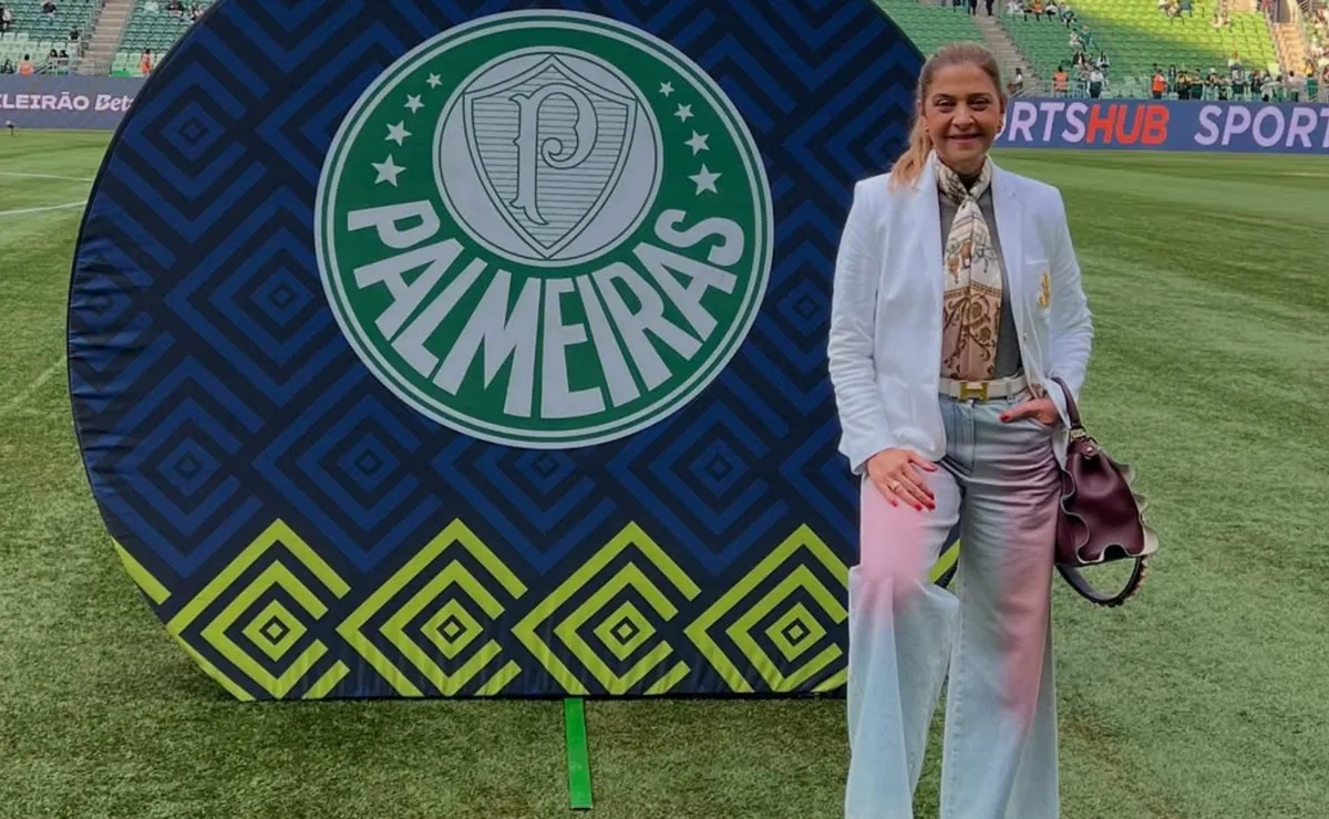 Leila Pereira, presidenta del Palmeiras de Brasil.