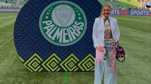 Leila Pereira, presidenta del Palmeiras de Brasil.