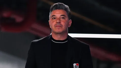 Gallardo definió el once para jugar ante Riestra en el Monumental.