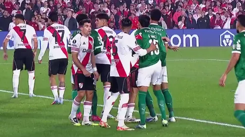 Portillo perdió a Gómez en el primer gol. Foto: Captura ESPN.