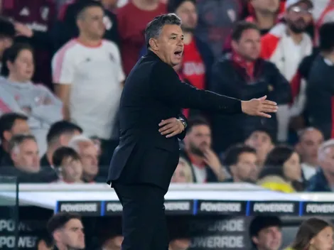 Gallardo reveló qué les dijo a los jugadores de River en el entretiempo ante Palmeiras