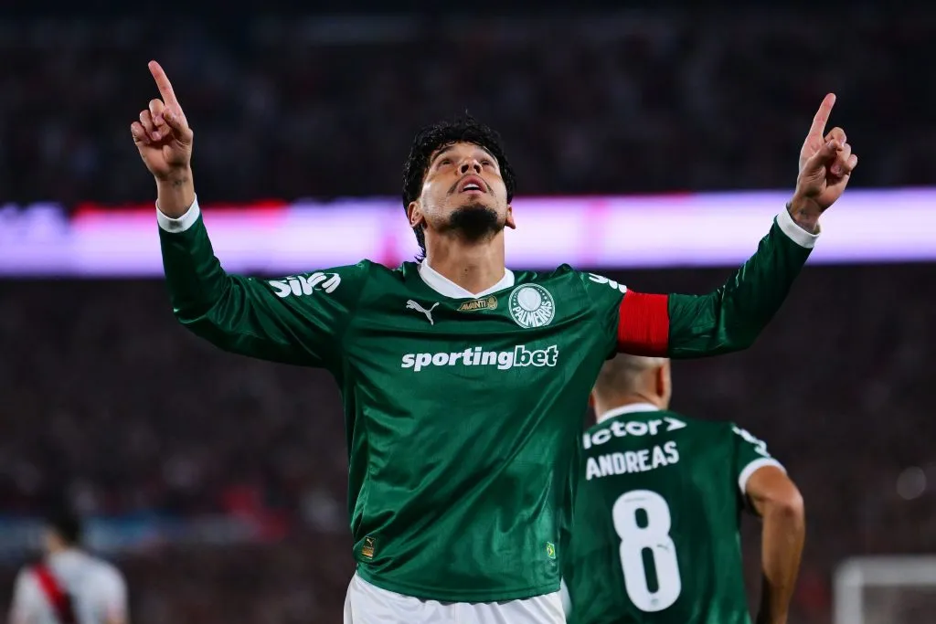 Gustavo Gómez destacó a River, más allá del triunfo de Palmeiras. (Getty Images)