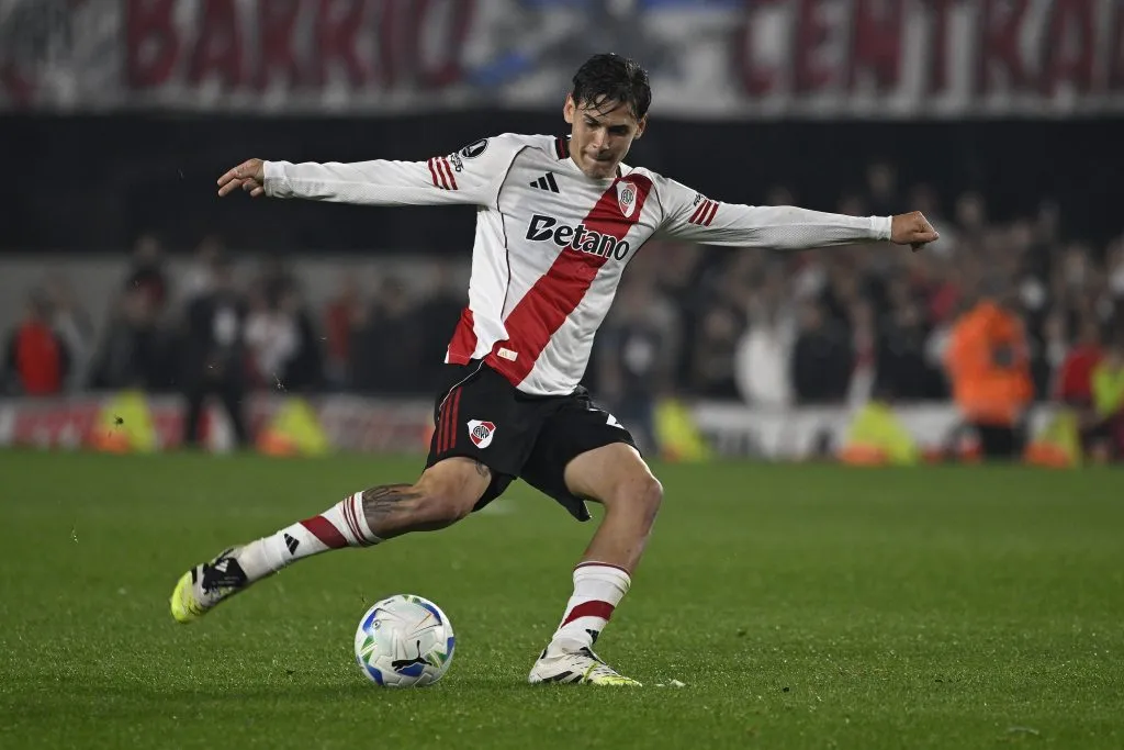 Lucas Martínez Quarta cambió la imagen a lo que venía mostrando en los últimos partidos. (LPM/Diego Halisz)