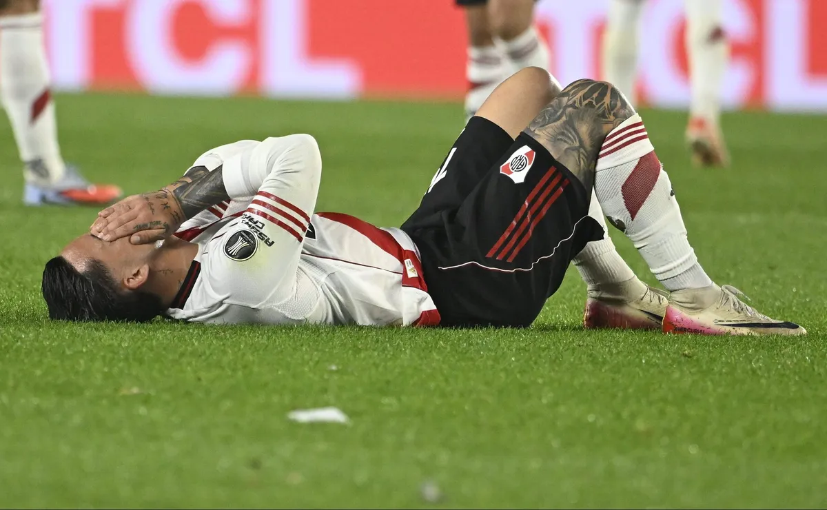 Driussi, con un pie afuera de la revancha con Palmeiras.