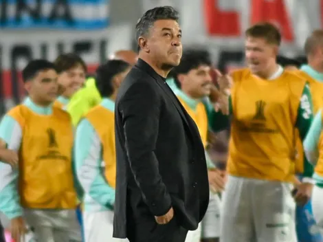 Por qué no hizo cambios en el primer tiempo: la respuesta de Gallardo