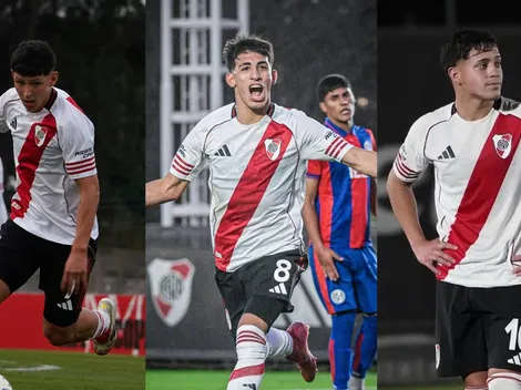 Quiénes son Cristian Jaime, Agustín Obregón y Thiago Acosta, las sorpresas de River