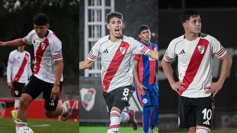 Los tres jóvenes serán convocados en River.