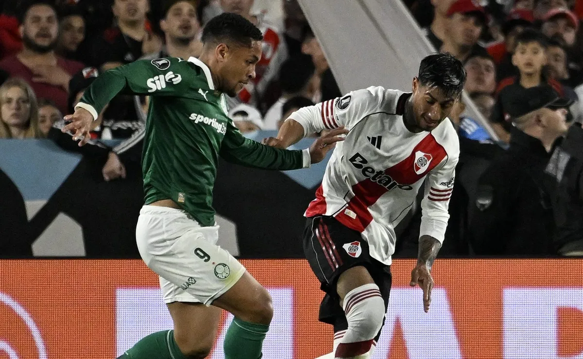 River vs. Palmeiras, hoy. Foto: La Página Millonaria / Diego Haliasz.