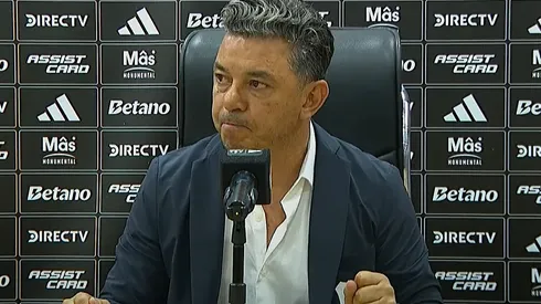 Gallardo fue sincero y autocrítico tras la derrota de River.