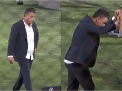 Alarmante: el gesto límite de Gallardo en Tucumán que poco se vio en TV