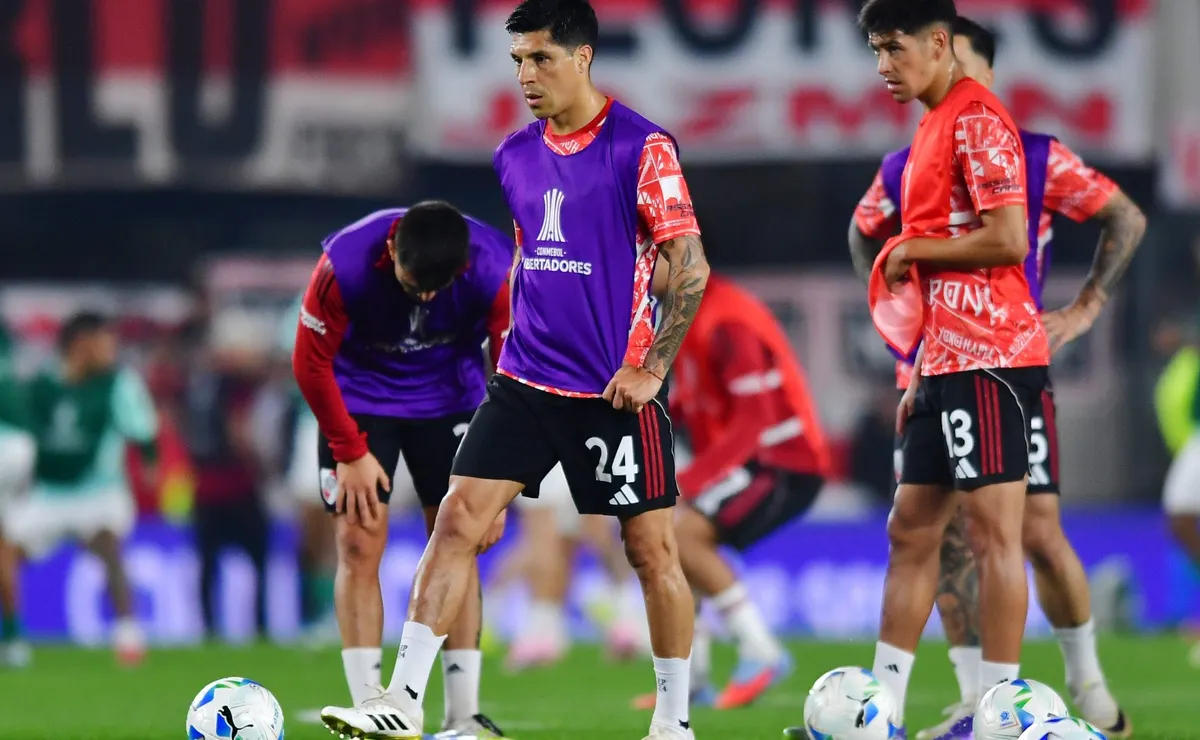 Enzo Pérez podría ser suplente ante Palmeiras.