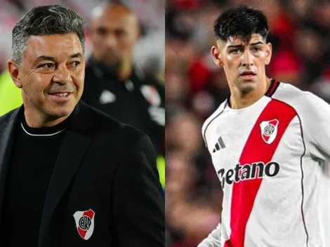 La buena noticia sobre Rivero que recibió Gallardo antes del viaje a Brasil