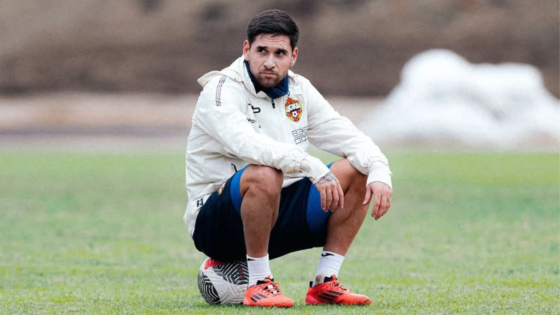 Villagra no la pasó bien en Rusia durante la primera parte del 2025. Recién pudo volver a jugar en septiembre y contabilizó 11 encuentros.