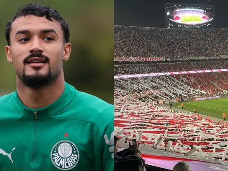 El refuerzo de Palmeiras que quedó maravillado con el Monumental: "Una sensación única"