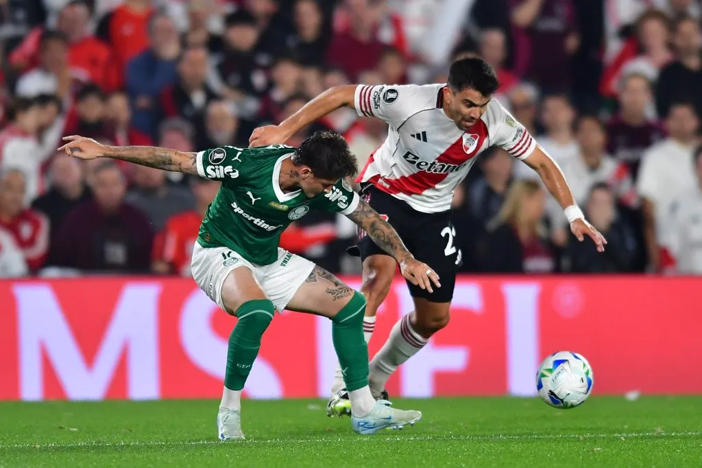 Palmeiras tiene una ventaja de un gol esta noche ante River.