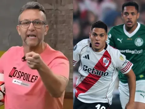 Jugó en Palmeiras y sorprendió a todos: "Va a pasar River, son unos monstruos"