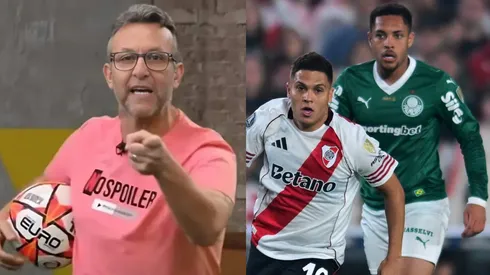 Jugó en Palmeiras y sorprendió a todos: "Va a pasar River, son unos monstruos"