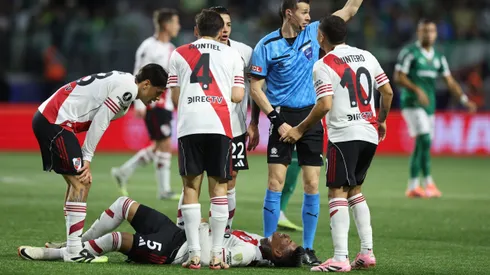 Portillo se fue lesionado.