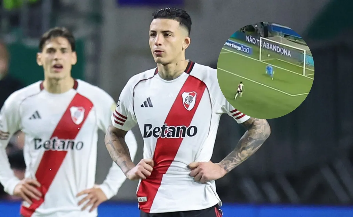 Cataño no pudo marcar el segundo de River.