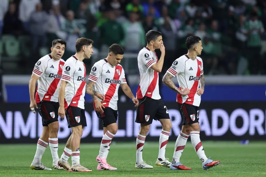River no pudo dar vuelta la serie ante Palmeiras. (Getty)