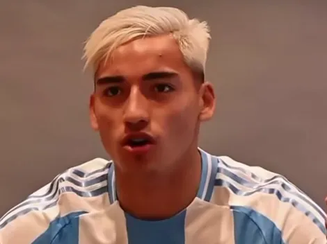 En medio del conflicto: las fotos de Ian Subiabre con la Selección Argentina