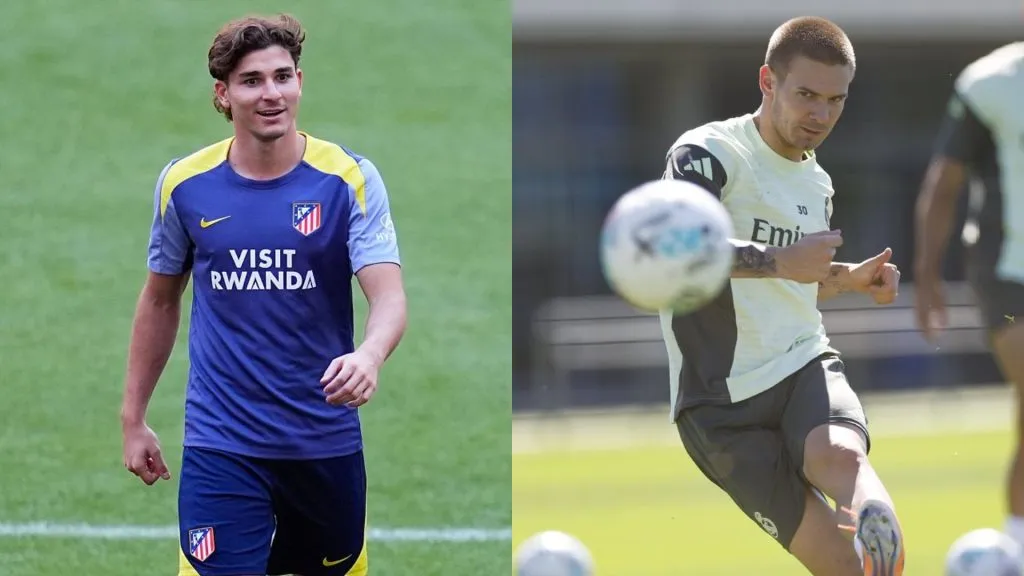 Julián y Franco tendrán su primer enfrentamiento con sus clubes. (Getty Images/Prensa Real Madrid)