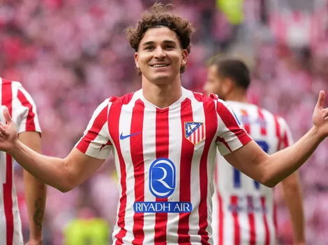 VIDEO | Golazo de tiro libre de Julián Álvarez para su doblete vs. Real Madrid