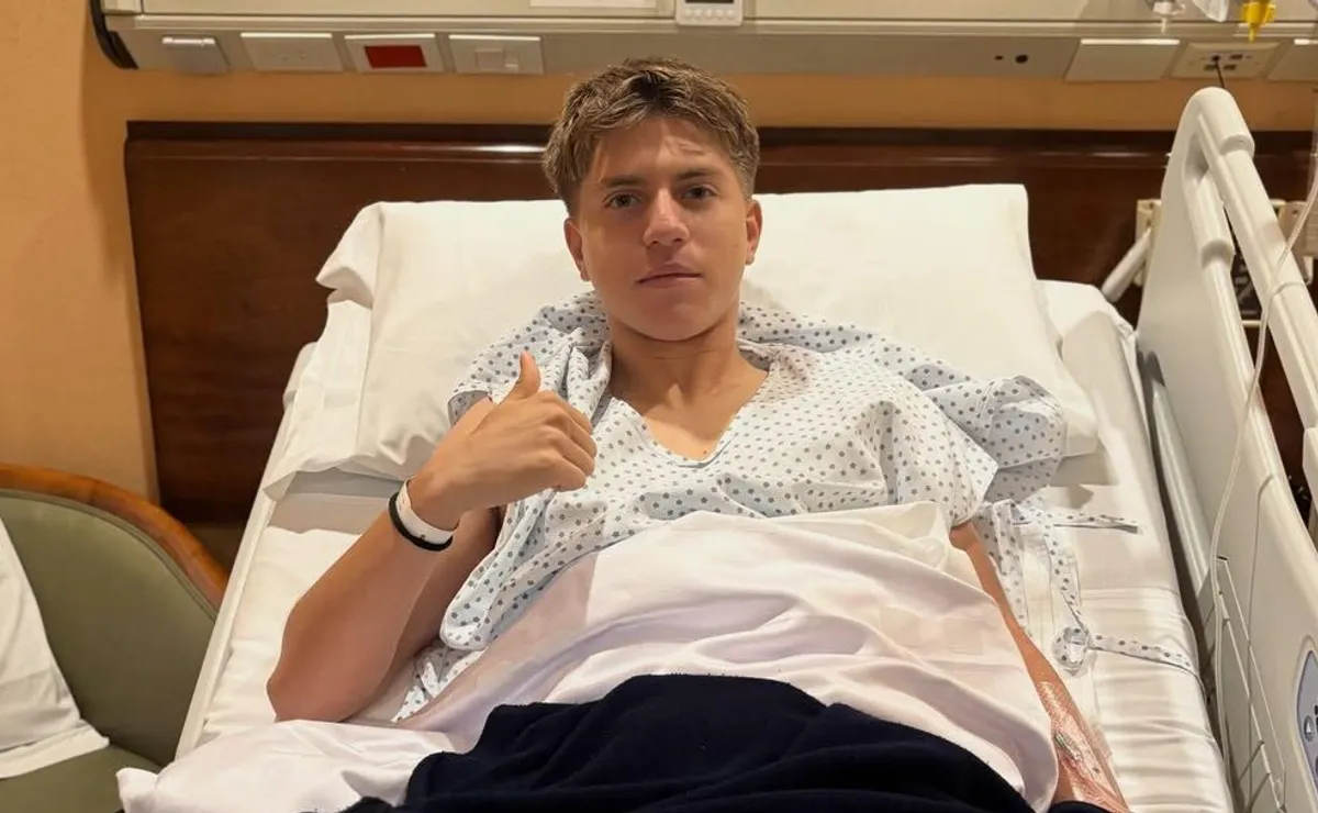 Valentino López fue operado.