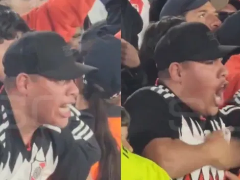 No se vio: el hincha de River que le dijo de todo a los jugadores, frente a frente