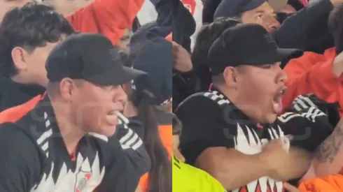 No se vio: el hincha de River que le dijo de todo a los jugadores, frente a frente
