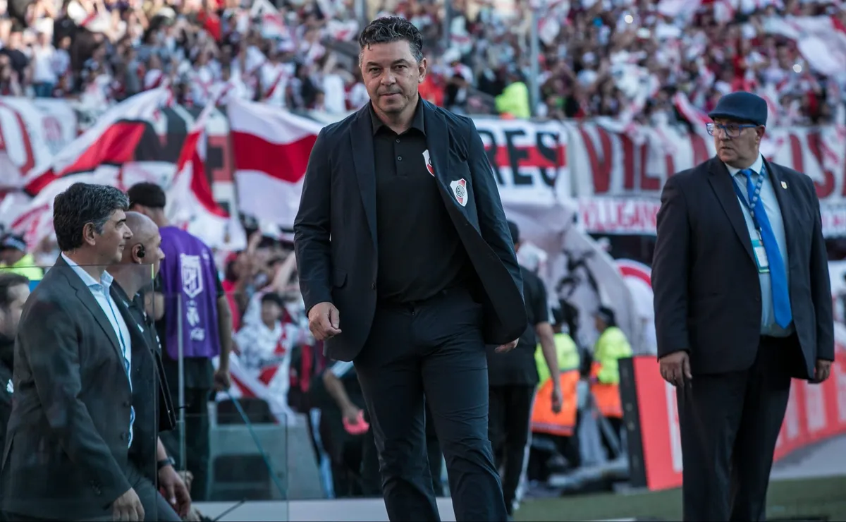 Gallardo habló de su presente en River.